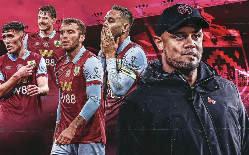 Burnley FC, đội bóng Anh giàu truyền thống, thi đấu tại sân Turf Moor
